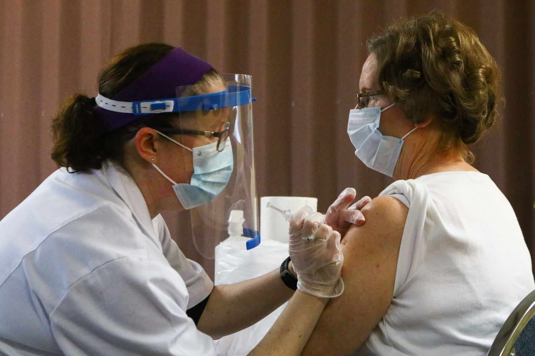 COVID-19 vaccine administered at AHEPA apartments